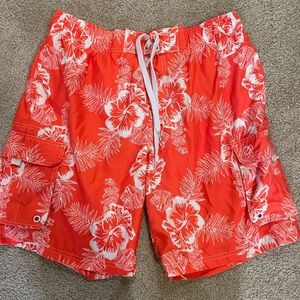 Men’s swim trucks. Cargo style. Size large. Gently worn. Smoke free home